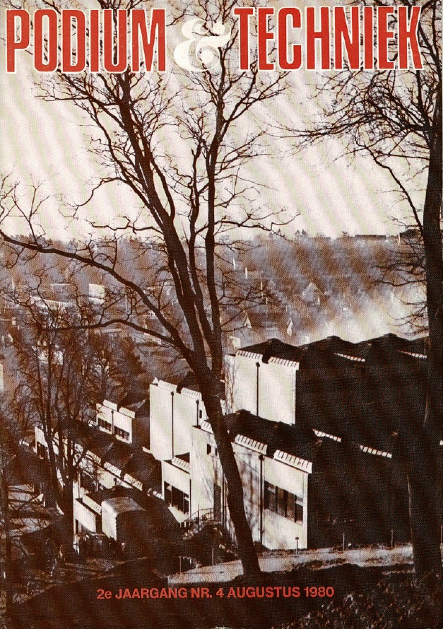 Podium & Techniek, jaargang 2, nummer 4, augustus 1980